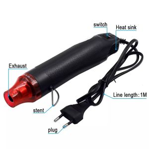 Tafffware Mini Hot Gun Heat Gun Low Watt 300W Electric Alat Pemanas Multifungsi QST Express Hot Air Vinyl 220V 300W QST-220 Blower Angin Uap Servis HP Panas / Pistol Pemanas Low Watt / Pemanas Alat Pemanas Stiker / Hot Air Gun Mini Blower