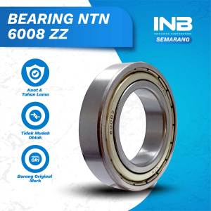 Laker Bearing 6008 zz NTN Bearing Peredam Mesin Yanmar Original NTN INB SEMARANG