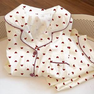 DH HOME  ชุดนอนลายการ์ตูนเเฟชั่นใหม่ ชุดนอนผู้หญิงน่ารักๆ สินค้าขายดี  แขนสั้น เสื้อคอปก เนื้อผ้านิ่ม ใส่สบาย   พร้อมส่ง อก 24- 42 นิ้ว