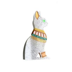 Acetate Egyptian Cats Hair Claw Clip Sweet Cats Jaw Clip Casual Wear Headpiece Elegant Hair Styling Tool for Fashion Women