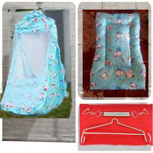 AYUNAN BAYI KELAMBU SET PER BISA COD/AYUNAN 5 IN 1{AYUNAN KASUR KELAMBU}