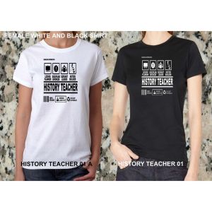 History Teacher  Female Shirt 01 - Vinyl cut-out