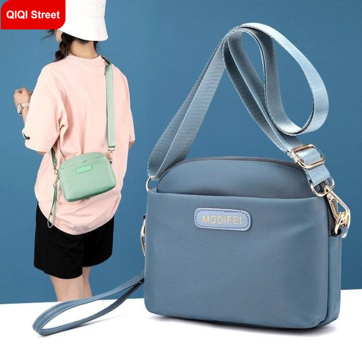 Nylon túi nhỏ Túi Messenger Vải Oxford vải nữ của túi không thấm nước ...