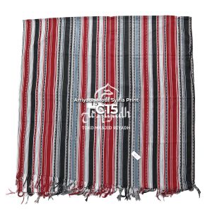 Sorban ARRIYADH Solo Motif SYIRIA Garis Warna Print