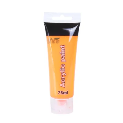 75ml Tube Acrylic Paint Pigment for Cloth Shoes DIY Wall Drawing Painting Art Supplies