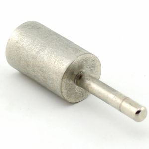 Hanson8 3PC Rotary Burrs Coated 10mm 12mm 14mm Cylinder Head Grinding Bits Grit 1000 Shanks 6mm Lapidary Tools for Stone 3M8Q4