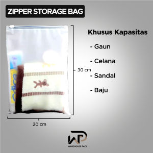 ( 10 Pcs ) Zipper Storage Bag | Organize Bag | Travel Pouch Serbaguna | Zipper Lock Matte Doff | Zipper Pouch Potrait | Zipper Pouch Landscape | Tempat Penyimpanan