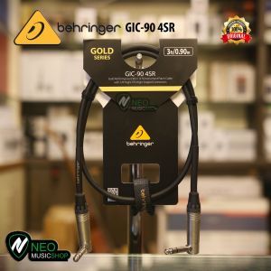 Behringer GIC-90 4SR Gold Performance 0.90 m Instrument Patch Cable