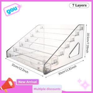 gou ชั้นวางเครื่องสำอางขนาด3 4 5 6 7ชั้นชั้นชั้นตั้งโชว์เครื่องสำอางชั้นวางขวดน้ำมันหอมระเหย