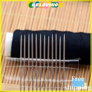 Beloving Flash Sale 25PCS ความแข็งสูงสแตนเลสตัดเย็บเข็มข้ามเย็บผ้าเข็ม