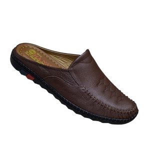 Dép Bít Mũi Nam SAMTA Da Bò Thật Cao Cấp GSB2074