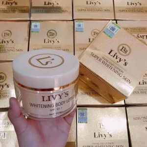 Kem dưỡng trắng da chống nắng toàn thân Livy’s Super Whitening thái Lotion