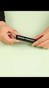2PCS Perfume Travel Refillable Bottle Bottom-Filling Fragrances Perfume EmptyCologne Dispenser Portable Sprayer Pocket Size for On the Go 5ml (Black)