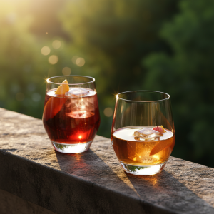 Ly Thủy Tinh Whisky - Rounded | 370ml | [LYNOIR_LY101]