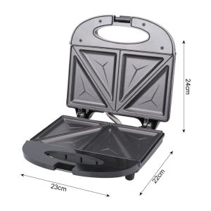 Máy nướng bánh mì sandwich SEKA Máy kẹp nướng bánh mì nướng nhanh chín đều chống dính tốt