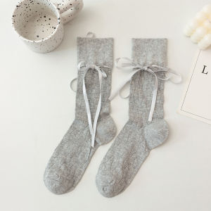 ถุงเท้าลูกไม้ชั้นถุงเท้าผู้หญิงถุงน่องกลางฤดูร้อนบางตาข่ายญี่ปุ่น jk ดอกไม้ Mary Jane angel สีต่างๆ