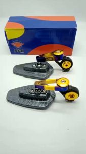 Spion Jalu Oval Karbon & Aksesoris Kendaraan Twotone