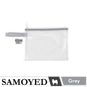 Tas Dokumen / Alat Tulis / Document / Stationery / Travel Zipper File Bag A5 Samoyed DCB-MH-A5