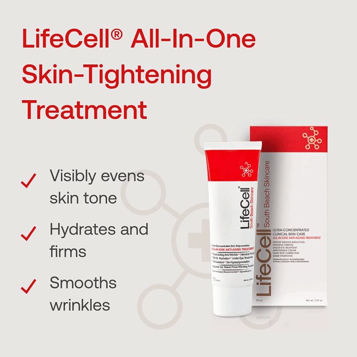 Trattamento anti-invecchiamento tutto in uno LifeCell Genuine South Beach Skincare_voghion.com