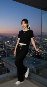TFPH Trendy Waffle Terno for Women | Korean Casual Lounge Wear | Presko & Comfy Fit
