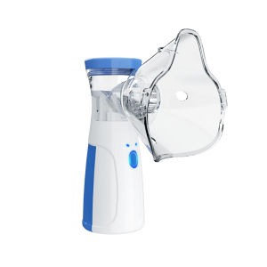 Lung Detox Handheld Nebulizer Mini Poratable Machine Rechargeable Low Noise For Kids And Adults Breathing Problems