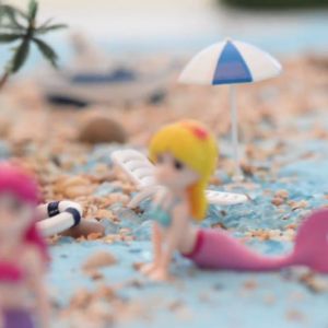 Pvc Cute Ornament Micro Landscape Creative Aquarium Fish Tank Desk Decoration Accessories Fairy Tale Theme Layout Prop