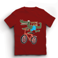 Baju Kaos Distro Harian Anak Laki Laki Karakter Buaya Keren Import 1 - 10 Tahun - Hypelane - DTF. 
