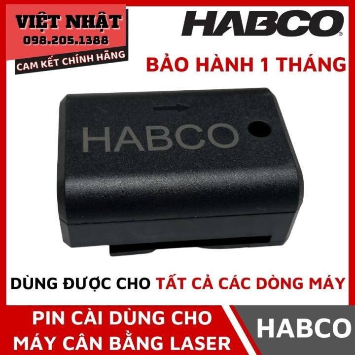 Pin cài máy cân mực máy bắn cốt dung lượng 4000mah chính hãng HABCO ...