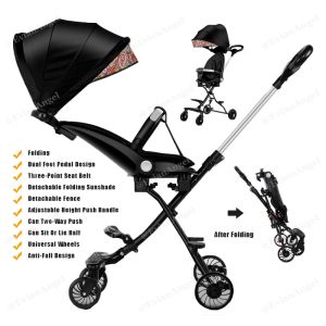 Baby yaya Lightweight Foldable Stroller For Baby Two Way Stroller For Kids Cabin Size 0-4 Years