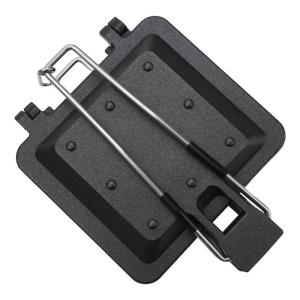 Practical Aluminum Alloy Sandwich Press Waffles Baking Pans Suitable for Outdoor Adventures and Quick Breakfasts