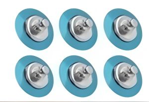 6Pairs 25MM Curtain Magnet Button Seam Free Invisible Nail Free Buckle Magnetic Snap Fastener