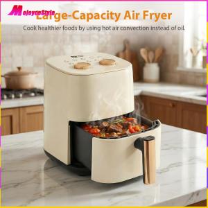 Household Electric Air Fryer Timer and Auto Shut-off Intelligent Automatic Air Fryer for Healthier Food in Minutes
