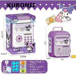 ~Dari KL~Tabung Duit Kanak Kanak ATM Mainan Comel Tabung Duit Kanak kids ATM Cute Toys Girls Boys Gifts Save Money Cartoon Banks Storage Box Labubu bank