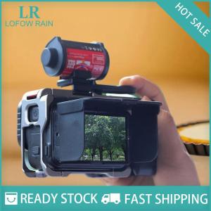 LF Wholesale✨Flash Sale ✨ อุปกรณ์เสริมกล้อง 1ชุดฮูดหน้าจอแม่เหล็กสำหรับ Insta360 Ace pro ace Pro 2ป้องกันแสงสะท้อนที่บังแดดช่องมองภาพระดับเอว