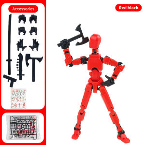 YUNLEO Lucky 13 Action Figure 3D Dummy 13 Robot Toy Movable Figures Mechanical Style Movable Joints