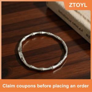 【ZTOYL】 Cổ Điển Chữ Thập Quyến Rũ Vòng Đeo Tay Bạc Cá Tính Vài Vòng Đeo Tay Có Thể Điều Chỉnh Titan Thép Tôn Giáo Vòng Đeo Tay Cho Phụ Nữ