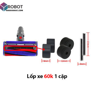 Phụ kiện thay thế cho đầu hút chổi lông mềm Soft roller cleaner head v6/7/8/10/11/15