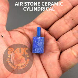 AIR STONE CERAMIC CYLINDRICAL FOR AQUARIUM AND PONDS HEAVY DUTY