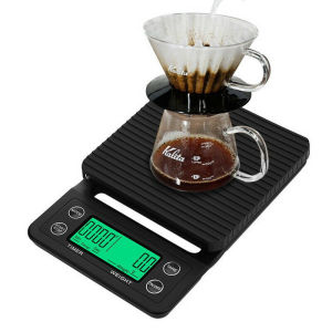 Timbangan Dapur Mini Digital Timbangan Kopi Digital 5KG / 0.1GR Timer V60 Drip Coffee Scale Timbangan Mini Digital Emas Kopi