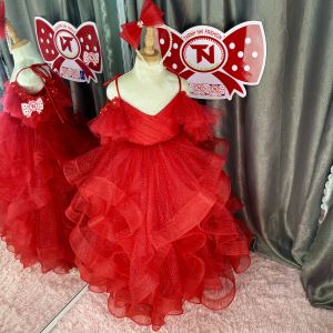 Váy Công Chúa Đen Quý Phái Mặc Sinh Nhật Dự Tiệc hàng Thiết Kế Cao Cấp - Váy Bé Gái Thanh Nhi Fashion TN171122