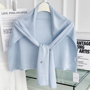 WCUX438160 Phiên bản T Khăn quàng cổ nữ Đan móc Khăn choàng dệt ấm áp Thời trang Đã thắt nút Khăn choàng cổ dành cho phụ nữ