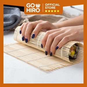 Sushi Roll Mat Maker Bamboo / Sushi Rolling Mat Kimbap Roll Gulungan Bambu Kokoh
