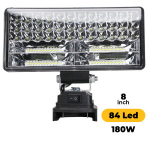 【Original+24hours delivery】8Inch Led Portable Work Lamp USB Cordless Li-ion Battery Light Outdoor Emergency Light