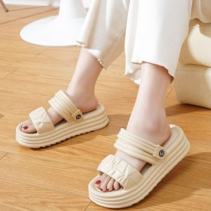 [Free Shipping] Cute womens sandals 2026 summer outdoor beach non-slip soft sole dual-use slippers for women