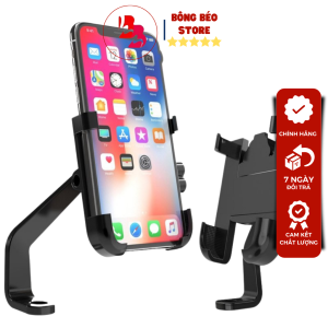 Giá Đỡ Điện Thoại Xe Máy- Kẹp Điện Thoại Gắn Xe Máy C2 Chống Cướp Cực Chắc Chắn Hàng Loại 1