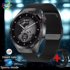 2025 New Smart Watch GT5 PRO Men 1.53-inch AMOLED HD Display Sports Health Tracker GPS Motion Track Multi-Sport Mode Bluetooth Call Smartwatch Men Women
