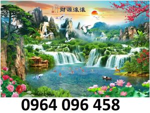 Tranh gạch 3d ốp tường ngoài trời - GVVV5
