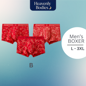 CNY Men Boxer / Underwear with free Angpao Packet