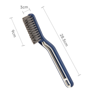 2 in 1 แปรงทำความสะอาด แปรงขัดพื้น แปรงขัด มีหัวแปรงเล็กขัดช่องว่าง สะดวกต่อการใช้งาน อเนกประสงค์