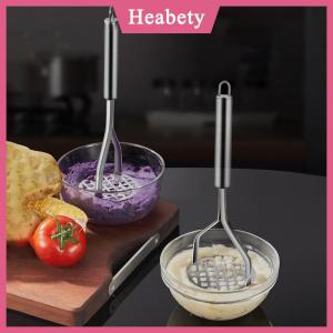 Heabety Tiện Ích Nhà Bếp Sáng Tạo Bùn Báo Chí Masher Puree Sản Xuất Nước Trái Cây Thép Không Gỉ Khoai Tây Máy Nghiền Pusher Công Cụ Trái Cây Cocina Cozinha